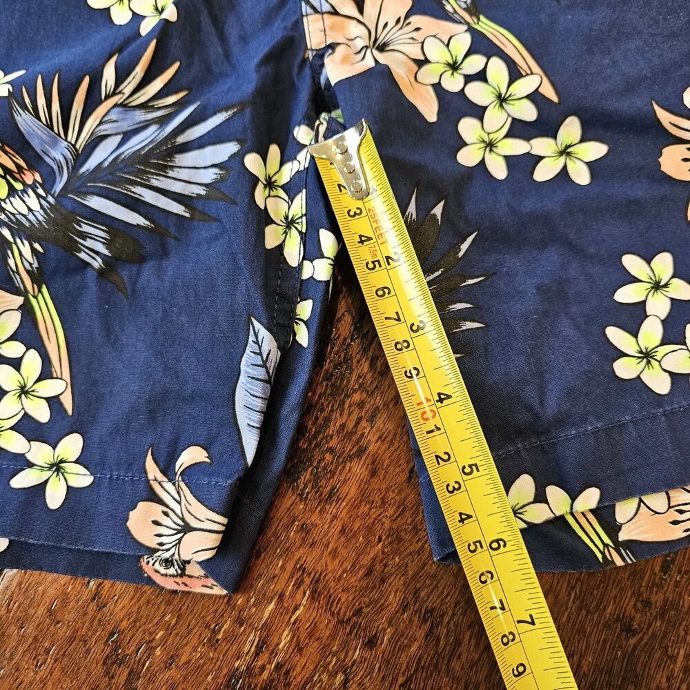 CHILDREN'S PLACE PLACE boys tropical bird print pants size 7 blue drawstring - Picture 4 of 8